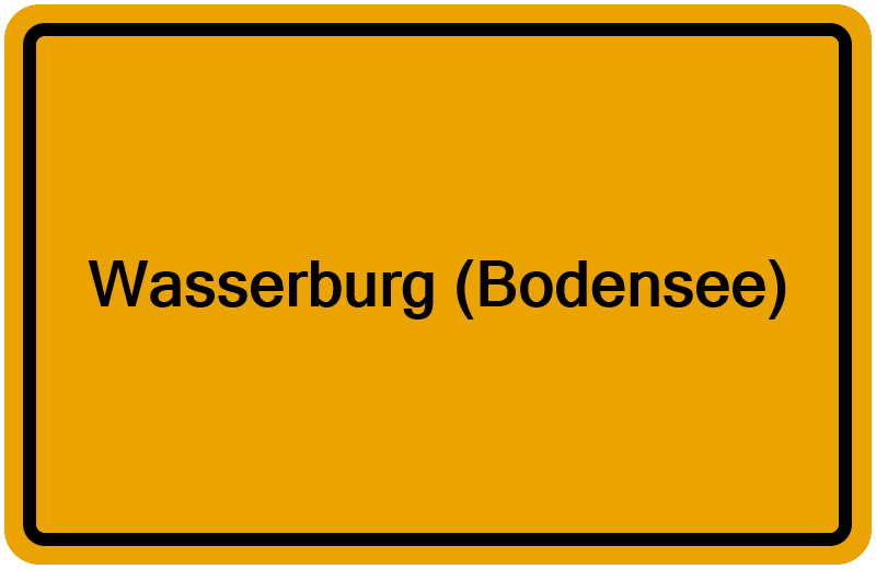 Handelsregisterauszug Wasserburg (Bodensee)